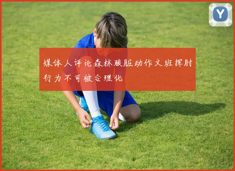 媒体人评论森林狼脏动作文班挥肘行为不可被合理化